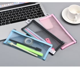 辦公學(xué)習(xí)好幫手——透明網(wǎng)紗筆袋的多功能收納世界